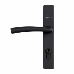 Andersen Matte Black Modern Handle Set