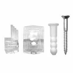 OOK 1/8 in. 20 lb. Plastic Mirror Holder