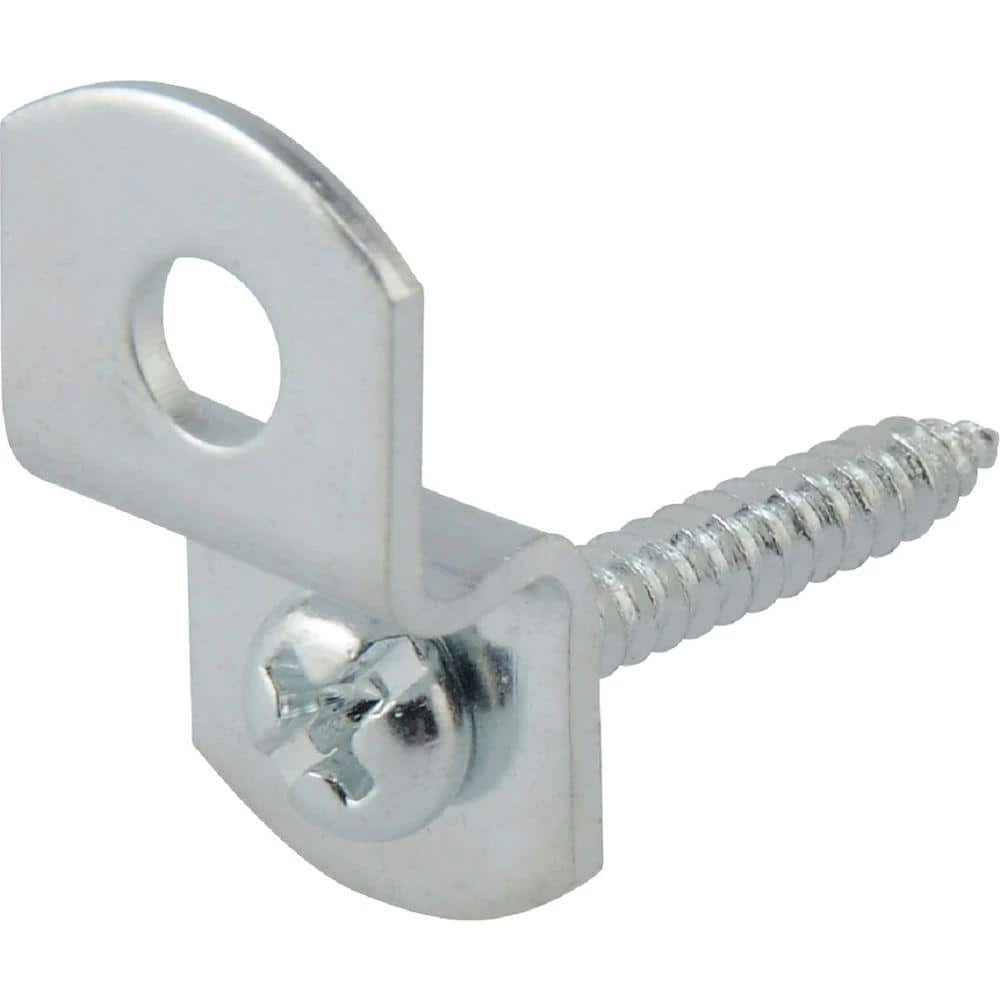 OOK 3/8 in. Offset Clip with Hardware (8-Pack) 1 OOK 3/8 in. Offset Clip with Hardware (8-Pack)