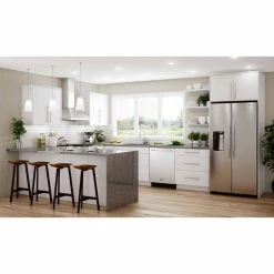 Home Decorators Collection 9 3/4 in. Brushed Nickel Modern Drawer Pull -Laurey Sales home decorators collection drawer pulls dh45 104 31 1000