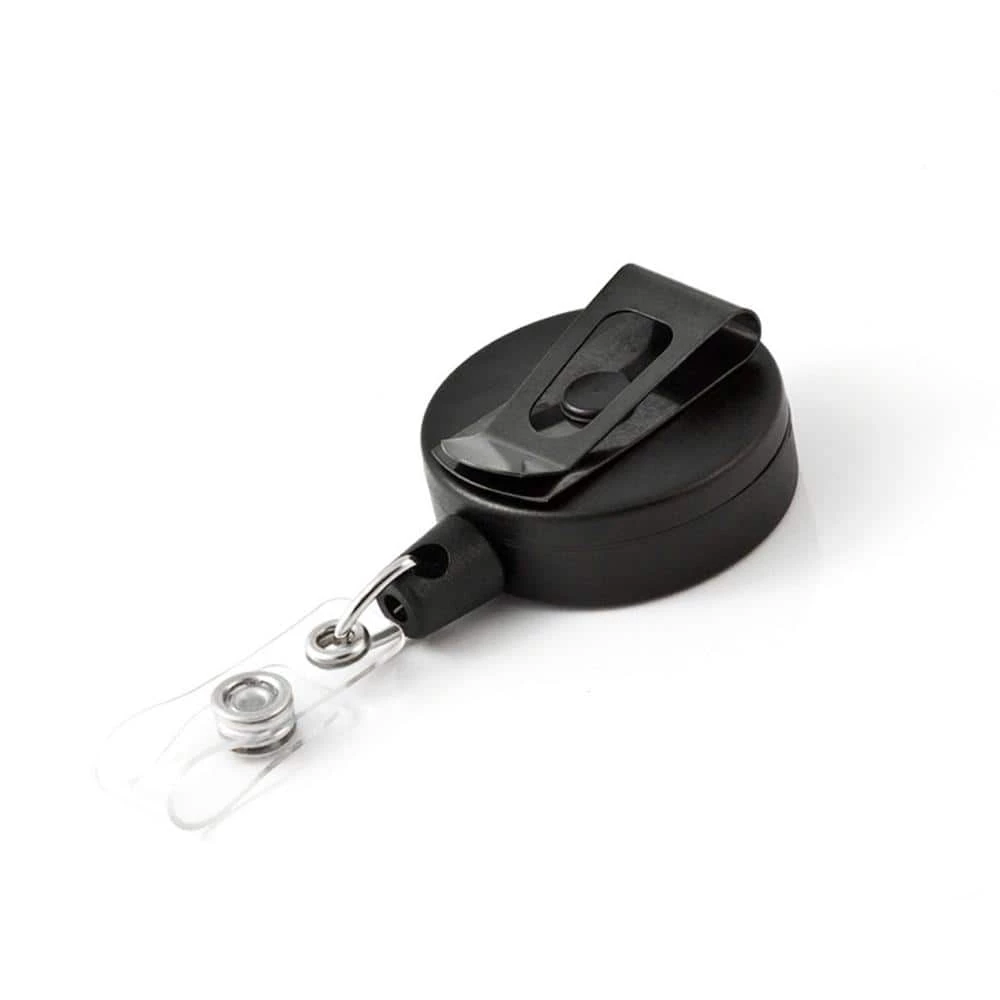 KEY-BAK MID6 Retractable Belt I.D. Badge Holder with 36 in. Retractable Cord, 6 oz. Retraction, Steel Swivel Belt Clip 2 KEY-BAK MID6 Retractable Belt I.D. Badge Holder with 36 in. Retractable Cord, 6 oz. Retraction, Steel Swivel Belt Clip - Image 2