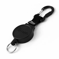 KEY-BAK MID6 Retractable Carabiner Keychain with 36 in. Retractable Cord, 6 oz. Retraction, Carabiner, 10 Keys