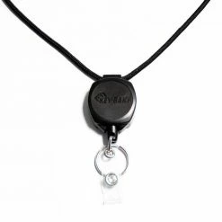 KEY-BAK Sidekick Retractable I.D. Badge and Keychain Lanyard with 24 in. Retractable Retractable Tether -Laurey Sales key bak key accessories 0kb1 0a41 1f 1000