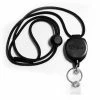 KEY-BAK Sidekick Retractable I.D. Badge and Keychain Lanyard with 24 in. Retractable Retractable Tether