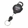 KEY-BAK Quik-Connect 24 Key Capacity Key Management Removable and Retractable Keychain with Carabiner Clip