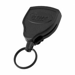 KEY-BAK SUPER48 SD 13 oz. Locking Retractable Keychain with 36 in. Retractable Cord, Steel Belt Clip, Oversized Split Ring