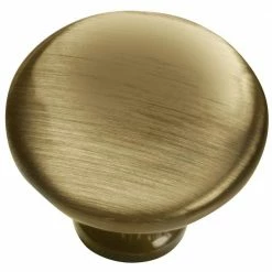 Laurey Classic Traditions 1-1/4 in. Antique Brass Cabinet Knob