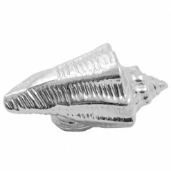Laurey Oceana 1-1/4 in. Polished Chrome Conch Cabinet Knob