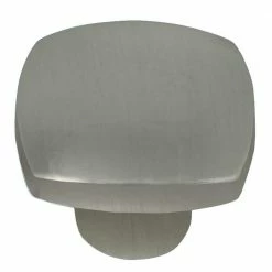 Laurey Aventura 1-1/4 in. Satin Nickel Square Knob