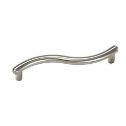 Laurey 96 mm Center-to-Center Brushed Satin Nickel S-Pull