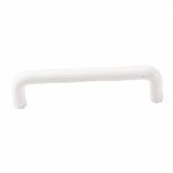 Laurey 3-7/9 in. White Plastic Wire Drawer Center-to-Center Pull
