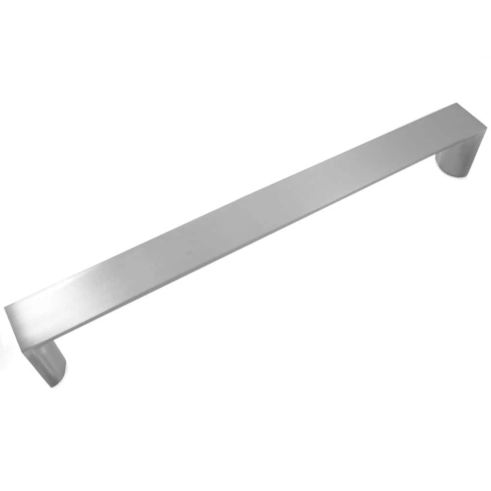 Laurey Metro 7.56 in. (192 mm) Center-to-Center Satin Nickel Zinc Contemporary Dual Mount Drawer Pull 1 Laurey Metro 7.56 in. (192 mm) Center-to-Center Satin Nickel Zinc Contemporary Dual Mount Drawer Pull