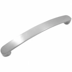 Laurey Ultima 5.04 in. (128 mm) Center-to-Center Satin Nickel Zinc Contemporary Dual Drawer Pull