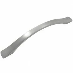 Laurey Harmony 5.04 in. (128 mm) Center-to-Center Satin Nickel Zinc Contemporay Dual Mount Drawer Pull