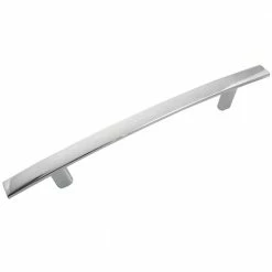 Laurey Contempo 5 in. Polished Chrome Zinc Drawer Center-to-Center Pull