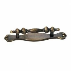 Laurey Classic Traditions 3-2/9 in. Antique Brass Zinc Drawer Center-to-Center Pull