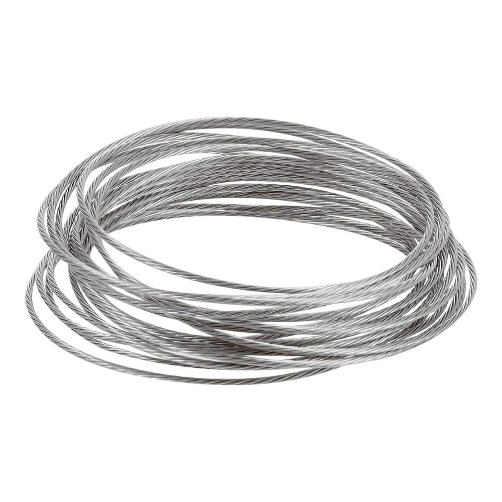 OOK 50 lbs. 9 ft. Durasteel Stainless Steel Hanging Wire 1 OOK 50 lbs. 9 ft. Durasteel Stainless Steel Hanging Wire