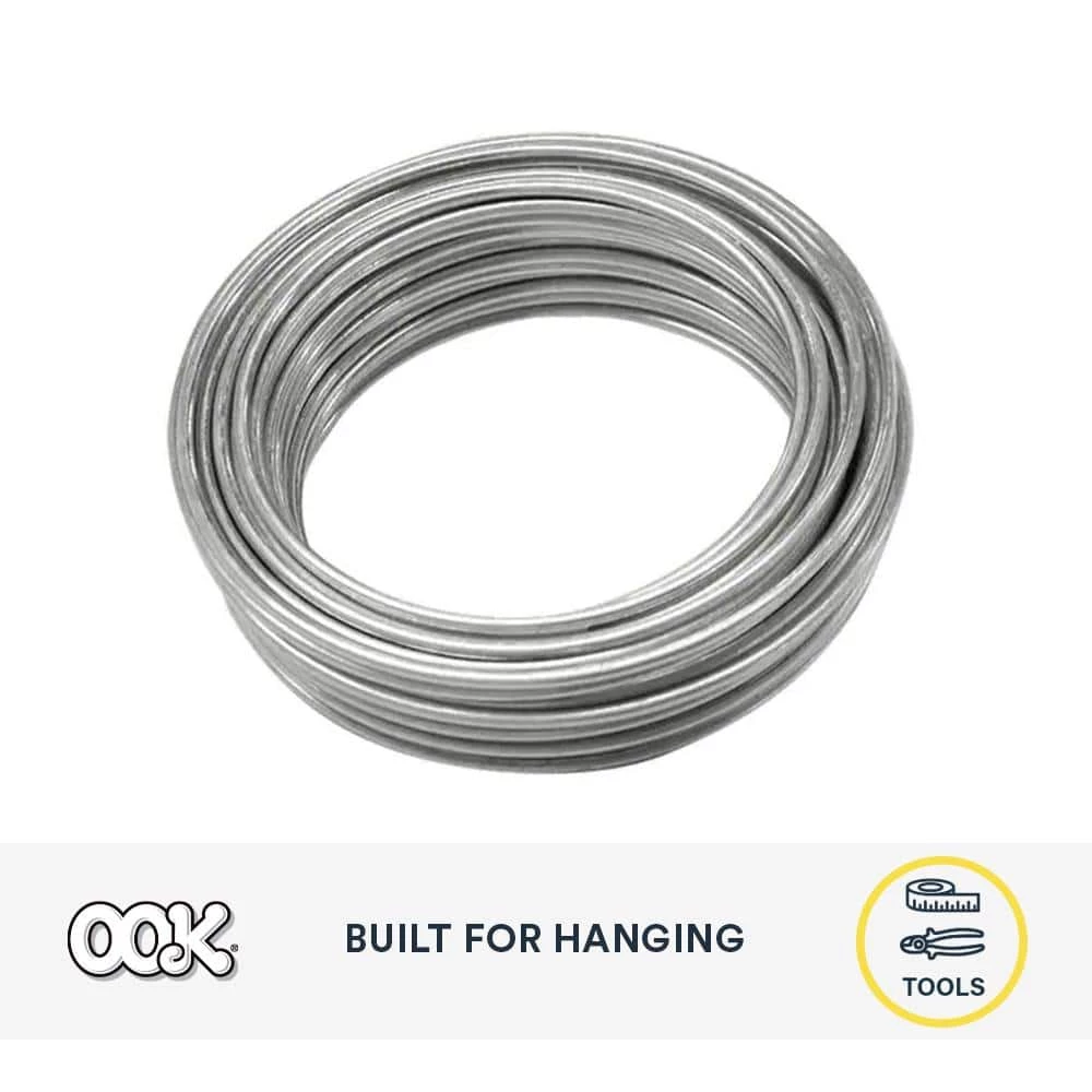 OOK 25 ft. 55 lb. 16-Gauge Galvanized Steel Wire 4 OOK 25 ft. 55 lb. 16-Gauge Galvanized Steel Wire - Image 4