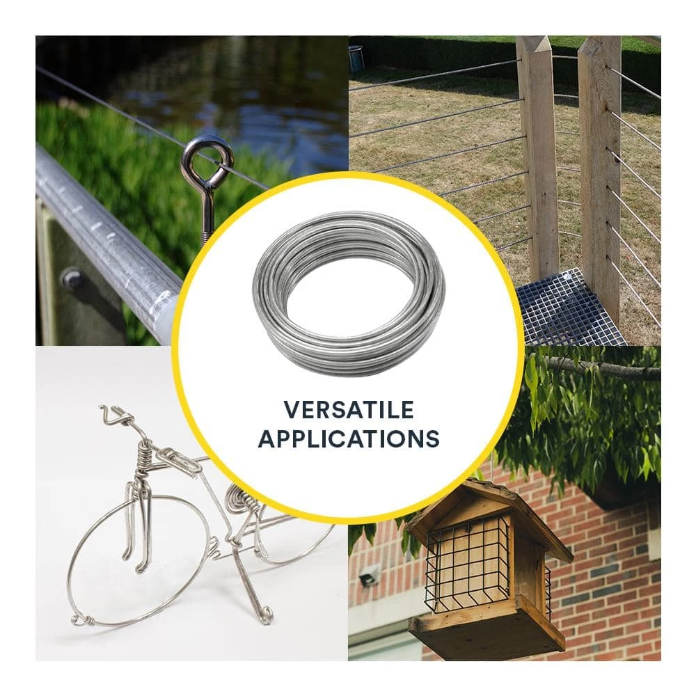 OOK 25 ft. 55 lb. 16-Gauge Galvanized Steel Wire 5 OOK 25 ft. 55 lb. 16-Gauge Galvanized Steel Wire - Image 5