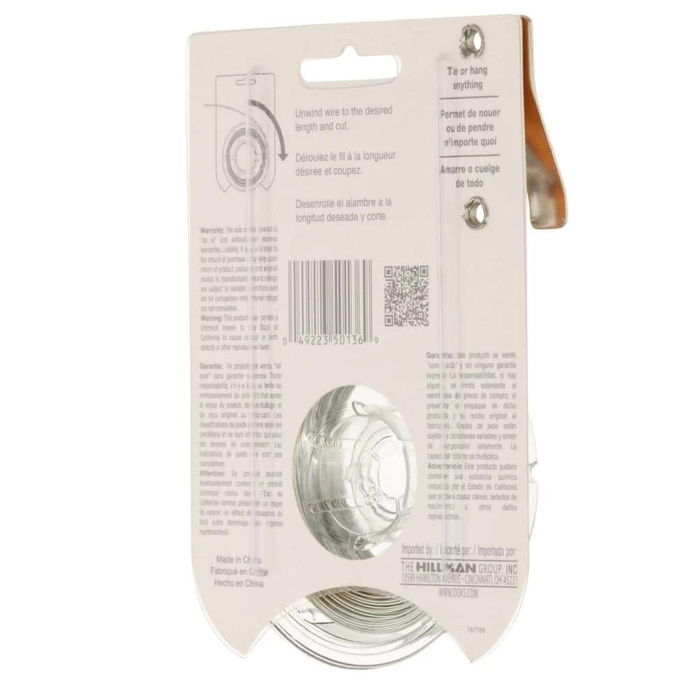 OOK 100 ft. 10 lb. 24-Gauge Galvanized Steel Wire 3 OOK 100 ft. 10 lb. 24-Gauge Galvanized Steel Wire - Image 3