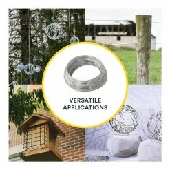 OOK 250 ft. 18 lb. 24-Gauge Galvanized Steel Wire -Laurey Sales metallics ook wire rope 50137 31 1000