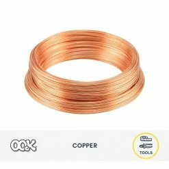 OOK 100 ft. 4 lb. 24-Gauge Copper Hobby Wire -Laurey Sales metallics ook wire rope 50164 4f 1000