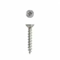 SPAX #8 x 1 in. Zinc Coated Phillips-Square Flat Undercut Head Full Thread Multi-Purpose Screw (30 per Box)