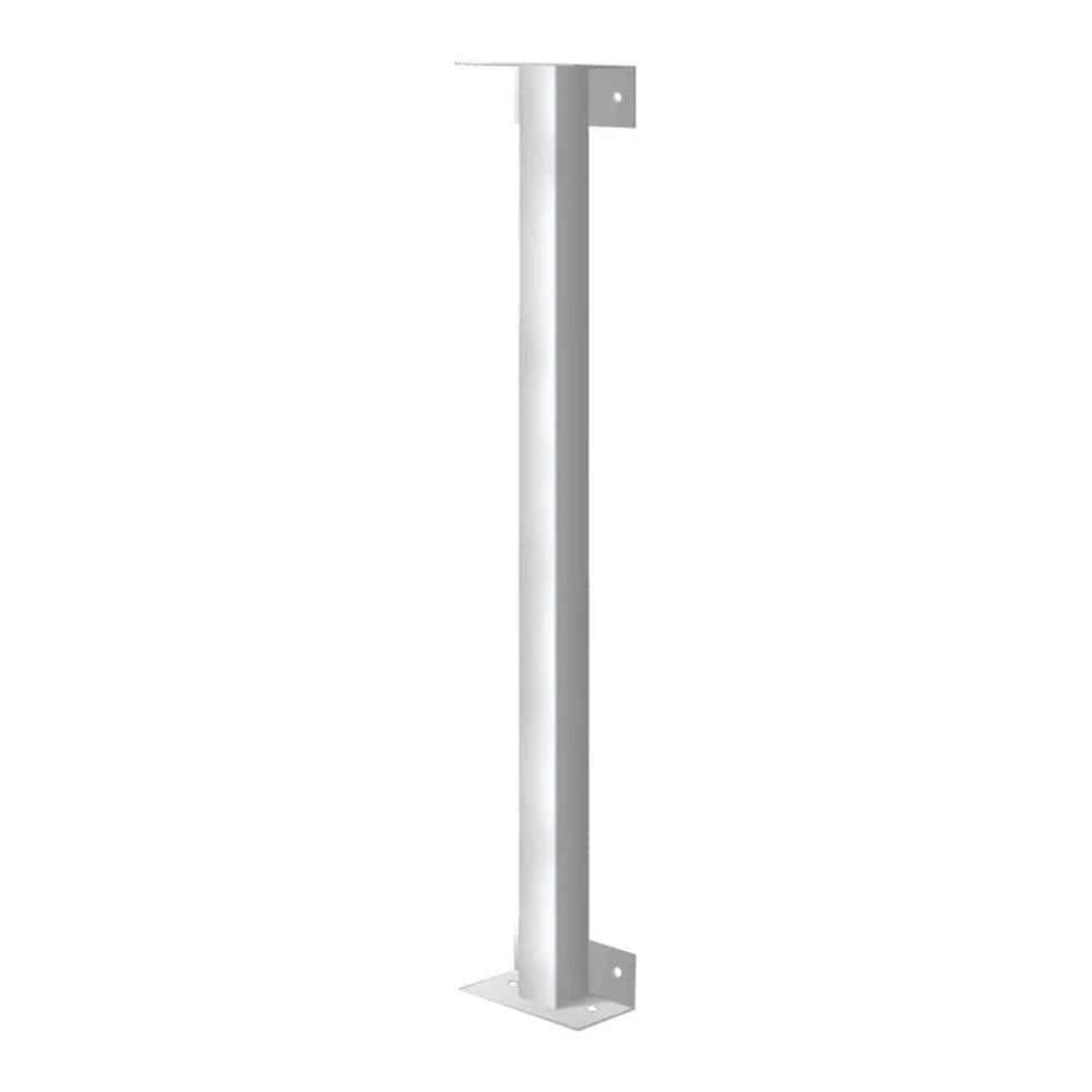 Mr. Goodbar 36 in. White Joining Post for Security Bars 1 Mr. Goodbar 36 in. White Joining Post for Security Bars