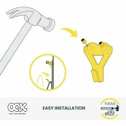 OOK Professional 50 lb. Picture Hangers (2-Pack) -Laurey Sales ook picture mirror hanging 50025 1d 1000