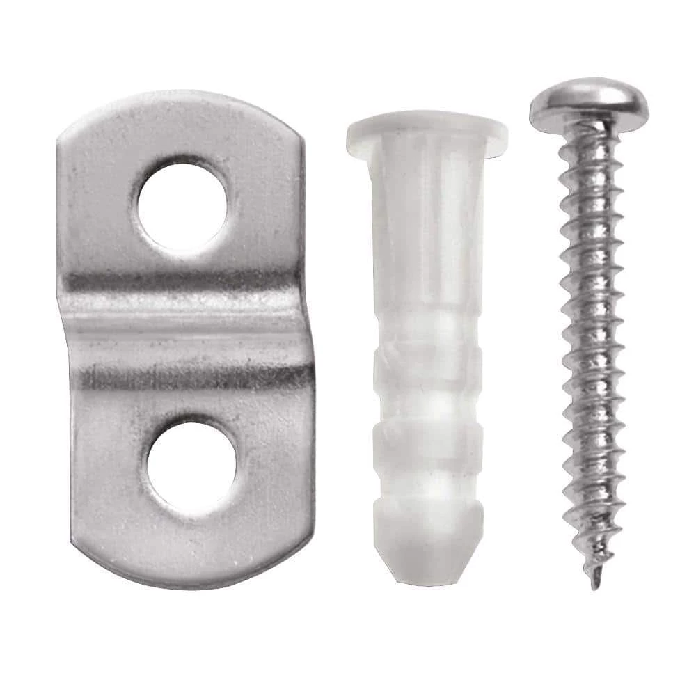 OOK 1/4 in. Offset Clip with Hardware (8-Piece) 1 OOK 1/4 in. Offset Clip with Hardware (8-Piece)