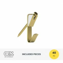 OOK 30 lbs. Picture Hanger Value Pack (40-Pack) -Laurey Sales ook picture mirror hanging 534281 66 1000