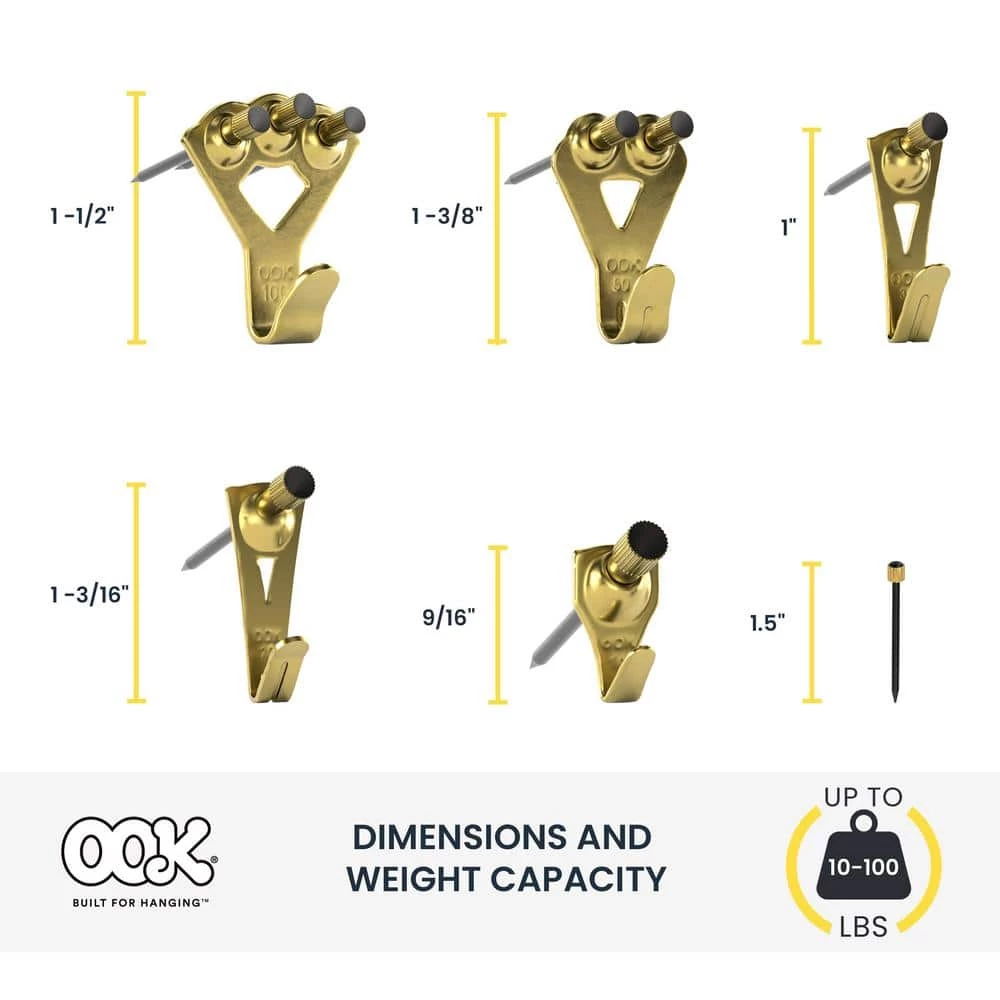 OOK Padded Professional 34-Piece Picture Hanging Value Pack 2 OOK Padded Professional 34-Piece Picture Hanging Value Pack - Image 2