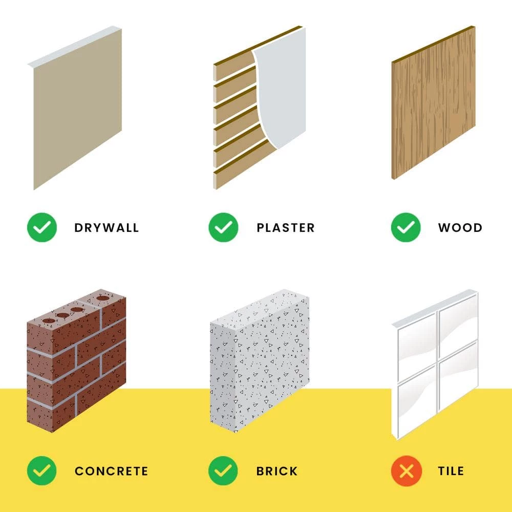 OOK 60 lb. French Cleat Picture Hanger with Wall Dog Mounting Screws Kit (7-Piece) 9 OOK 60 lb. French Cleat Picture Hanger with Wall Dog Mounting Screws Kit (7-Piece) - Image 9