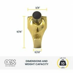 OOK 10 lb. Steel Pro Picture Hangers (35-Pack) -Laurey Sales ook picture mirror hanging 55502 40 1000