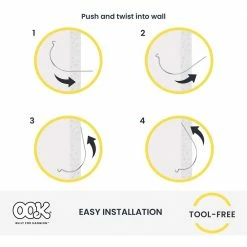 0.1 in. Monkey Hook Value Pack -Laurey Sales ook picture mirror hanging 591821 4f 1000