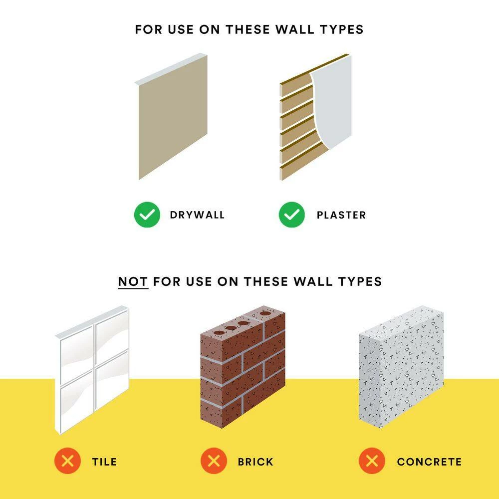 OOK Adhesive Picture Hangers, Tool-Free Picture Hanger Kit, .5 lb, (72 Pieces) 5 OOK Adhesive Picture Hangers, Tool-Free Picture Hanger Kit, .5 lb, (72 Pieces) - Image 5