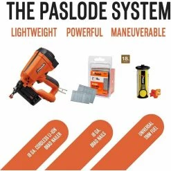 Paslode 2 in. x 18-Gauge Galvanized Brad Nails (2000 per Box) 12 Paslode 2 in. x 18-Gauge Galvanized Brad Nails (2000 per Box) -Laurey Sales paslode collated finishing nails 650215 1f 1000
