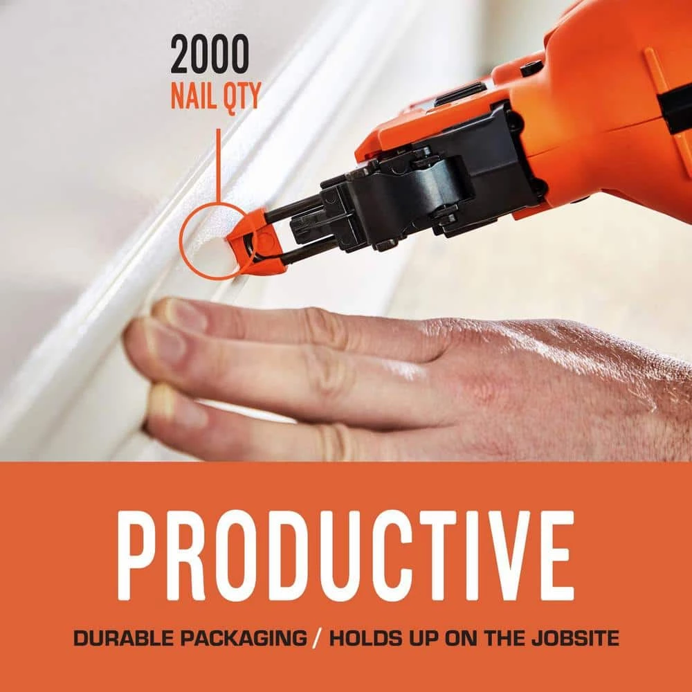 Paslode 2 in. x 18-Gauge Galvanized Brad Nails (2000 per Box) 5 Paslode 2 in. x 18-Gauge Galvanized Brad Nails (2000 per Box) - Image 5