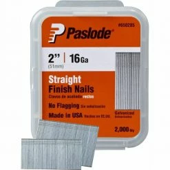 Paslode 2 in. x 16-Gauge Galvanized Straight Finish Nails (2000-Box) 9 Paslode 2 in. x 16-Gauge Galvanized Straight Finish Nails (2000-Box) -Laurey Sales paslode collated finishing nails 650285 40 1000