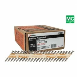 Paslode 1-1/2 in. x 0.148-Gauge HT Brite Positive Placement Metal Connector Nails (3,000-Pack) 8 Paslode 1-1/2 in. x 0.148-Gauge HT Brite Positive Placement Metal Connector Nails (3,000-Pack) -Laurey Sales paslode collated framing nails 650026 40 1000