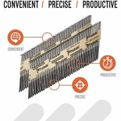 Paslode 3 in. x 0.120-Gauge Brite Smooth Shank FUEL + NAIL Pack (1,000 Nails + 1 Fuel Cell) -Laurey Sales paslode collated framing nails 650524 c3 1000