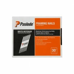 Paslode 2-3/8 in. x 0.113-Gauge 30-Degree Steel Brite Ring Shank Paper Tape Framing Nails ( 2000 per Box ) -Laurey Sales paslode collated framing nails 650603 a0 1000