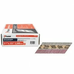 Paslode 3-1/4 in. x 0.131-Gauge 30-Degree Brite Smooth Shank Paper Tape Framing Nails (2500 per Box)