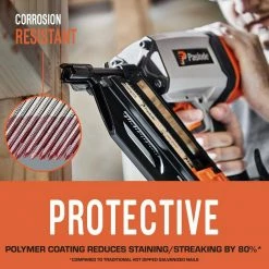 Paslode 3 in. x 0.120-Gauge Galvanized Ring Shank 30° Paper Tape Framing Nails Combo (4 Boxes of Nails, 2000 Nails per Box) 16 Paslode 3 in. x 0.120-Gauge Galvanized Ring Shank 30° Paper Tape Framing Nails Combo (4 Boxes of Nails, 2000 Nails per Box) -Laurey Sales paslode collated framing nails 9996 44 1000