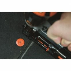 Paslode 3/8 in. Crown 1 in. Leg 18-Gauge Galvanized Steel Staples (1680-Pack) Per Box -Laurey Sales paslode pneumatic staples 650592 44 1000