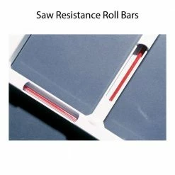 Mr. Goodbar Swing-Away 62 in. to 74 in. Adjustable Width 3-Bar Window Guard, White -Laurey Sales powder coated white mr goodbar window security bars s202 c 62 74 1f 1000