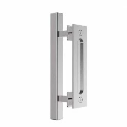 Movisa 10 in. Square Barn Door Handle