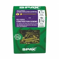 SPAX #8 x 1-1/4 in. T-Star Plus Drive Washer/Wafer Head Partial Thread Yellow Zinc Coated Cabinet Screw (195 per Box) 7 SPAX #8 x 1-1/4 in. T-Star Plus Drive Washer/Wafer Head Partial Thread Yellow Zinc Coated Cabinet Screw (195 per Box) -Laurey Sales spax cabinet screws 4281020400324 4f 1000
