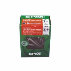 SPAX #10 x 3-1/2 in. T-Star Plus Flat Head Interior/Exterior HCR-X Screw (59-Box) 8 SPAX #10 x 3-1/2 in. T-Star Plus Flat Head Interior/Exterior HCR-X Screw (59-Box) -Laurey Sales spax deck screws 4191670500906 40 1000