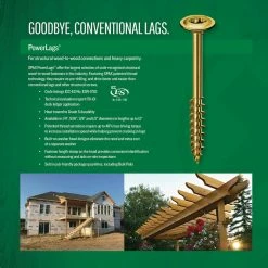 SPAX 5/16 in. x 5 in. T-Star Drive Washer Head High Corrosion Resistance Coated PowerLag Contractor Pax (50-Box) -Laurey Sales spax lag bolts 4581820801275 40 1000